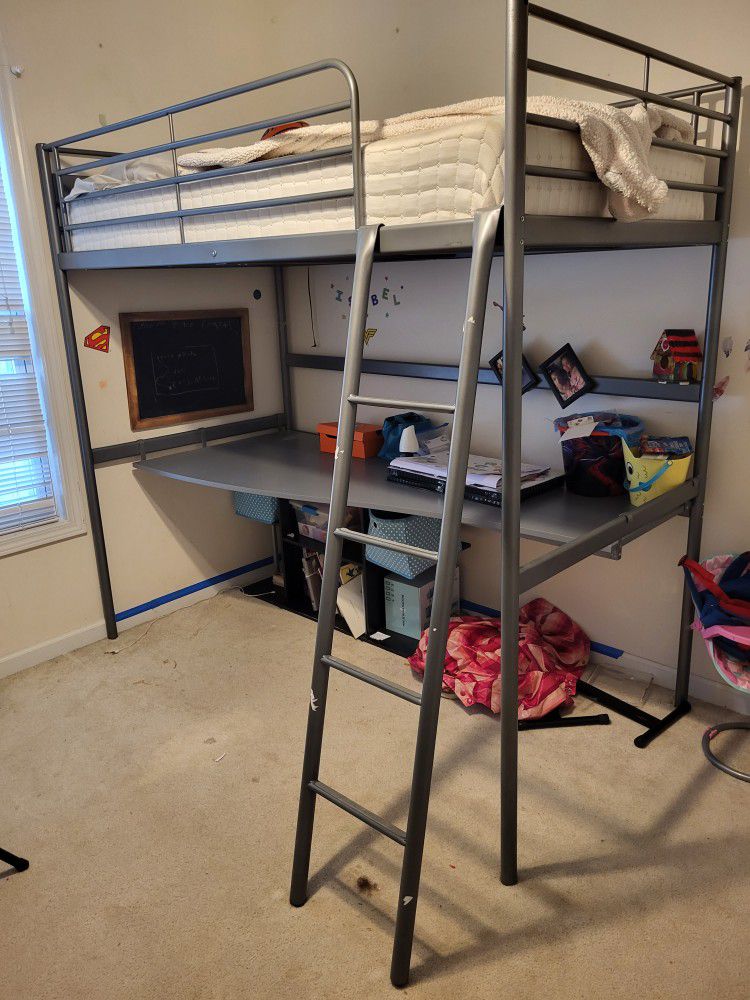 Ikea Loft Bed With Desk