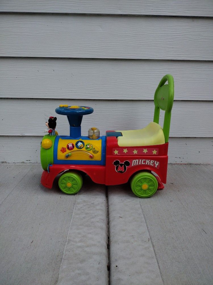 Mickey Mouse Choo Choo Train Toy