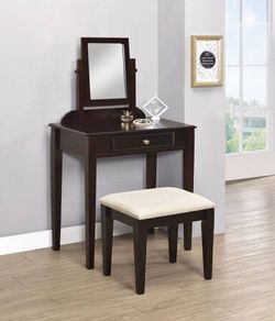 Super Cute Wood Vanity Set ONLY $199- Lowest Prices Ever!!