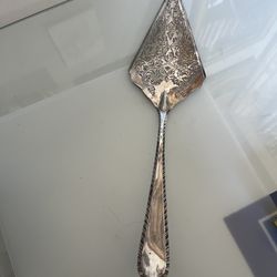 Silver Plate Cake Server Spatula 