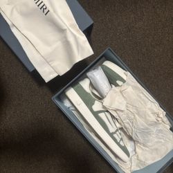 Amiri Bone Shoes For Sale  Price Negotiable!!