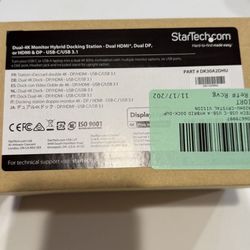 Dual 4K Monitor Hybrid Docking Station - Dual HDMI - Pickup From Northridge Area