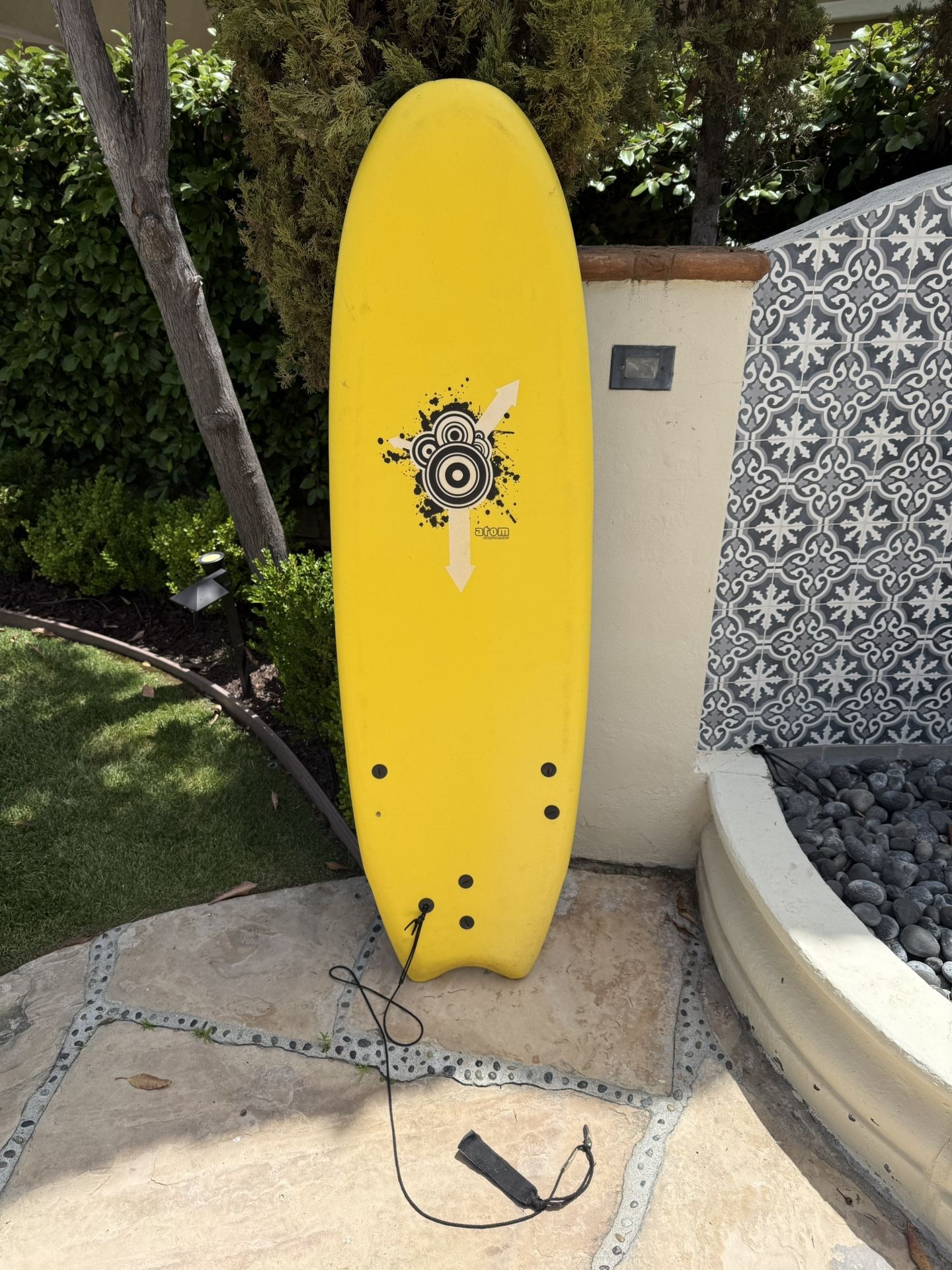 ** 6ft Atom Foam Surfboard **