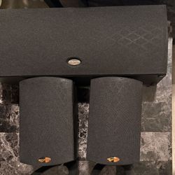 Klipsch Left, Right, and Center Channel Speakers