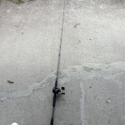 6’6 bait caster rod and reel