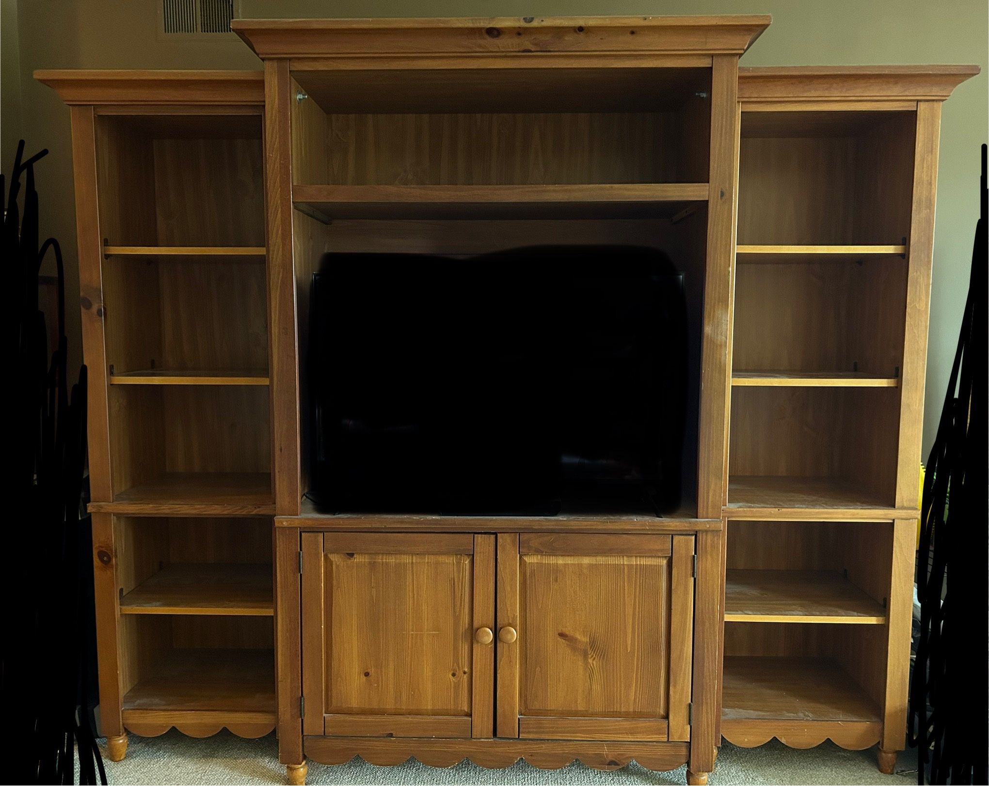 Entertainment Unit / TV Stand / Shelving Unit- EAGER TO SELL