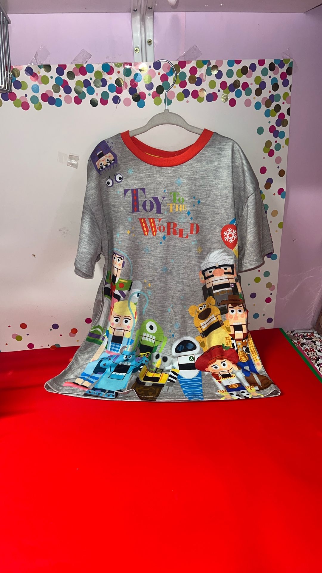 Disney Kids Pixar Toys To The World Nutcracker Nightgown Size 4 NEW