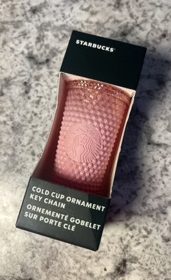 Starbucks cold cup ornament Keychain