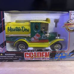 Mountain Dew Toy Bank Truck