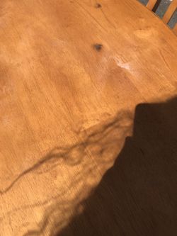 round oak dining room table