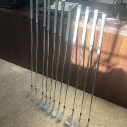 Taylormade P7MB Irons, Mg3 Wedges (Light Use), P770 3 Iron