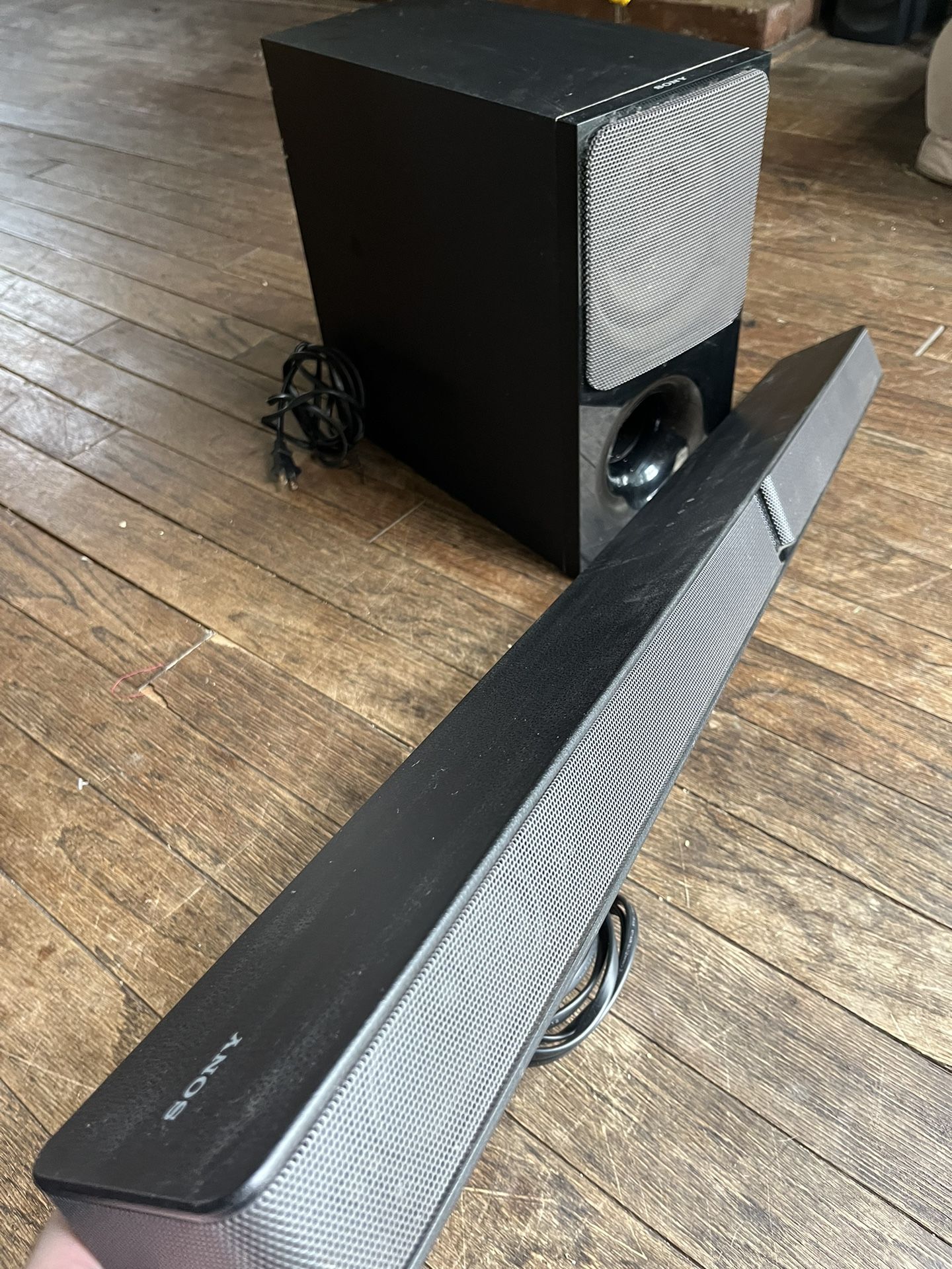 Sony Sound Bar and Subwoofer SA-CT290