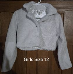 Girls Size 12 Dress Cardigan