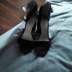 Worthington Brand Black Heels, Size 9