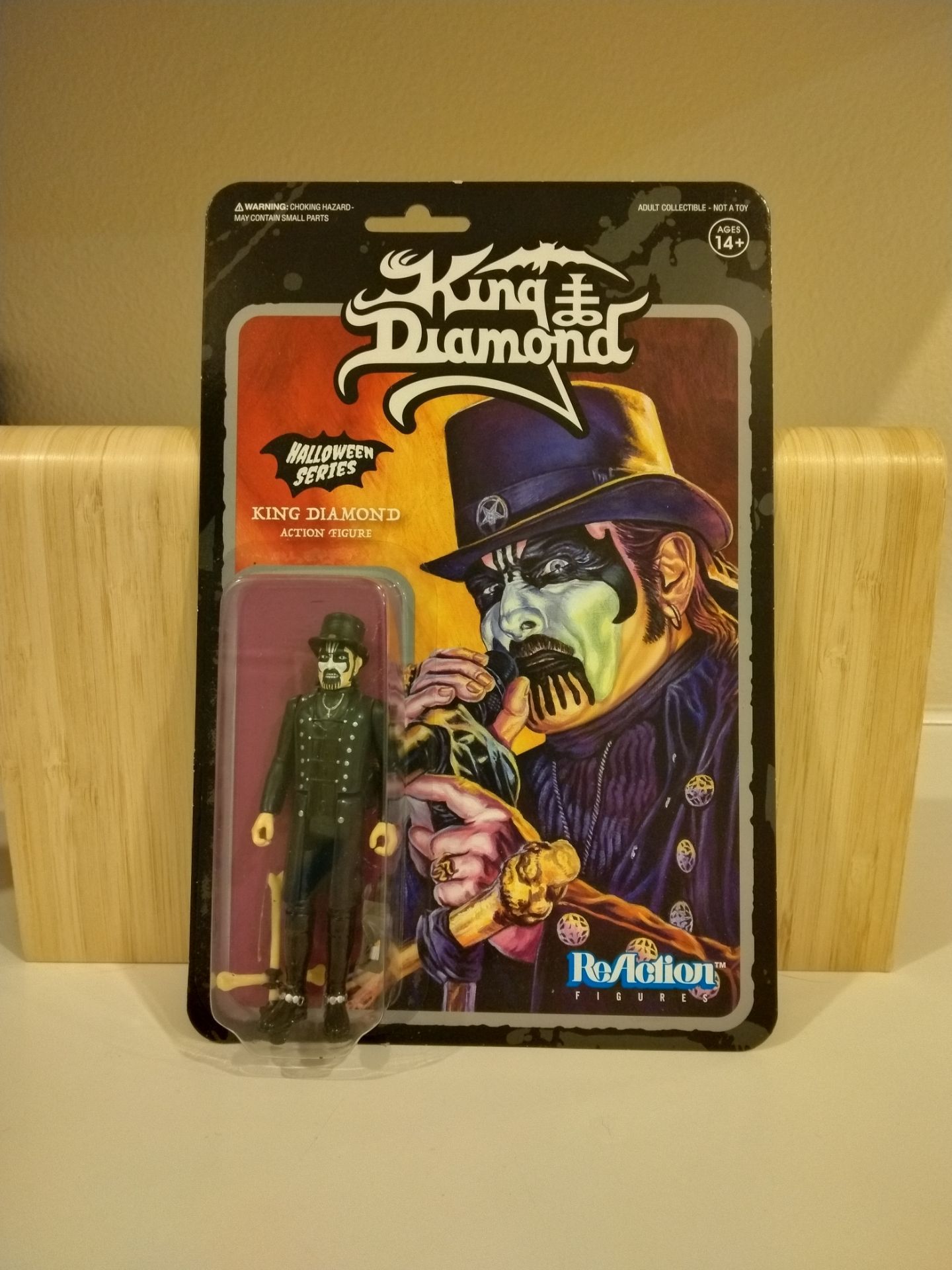 SUPER7 ReAction KING DIAMOND Halloween Series Figure NIB