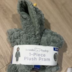 Plush Pram With Hoodie 