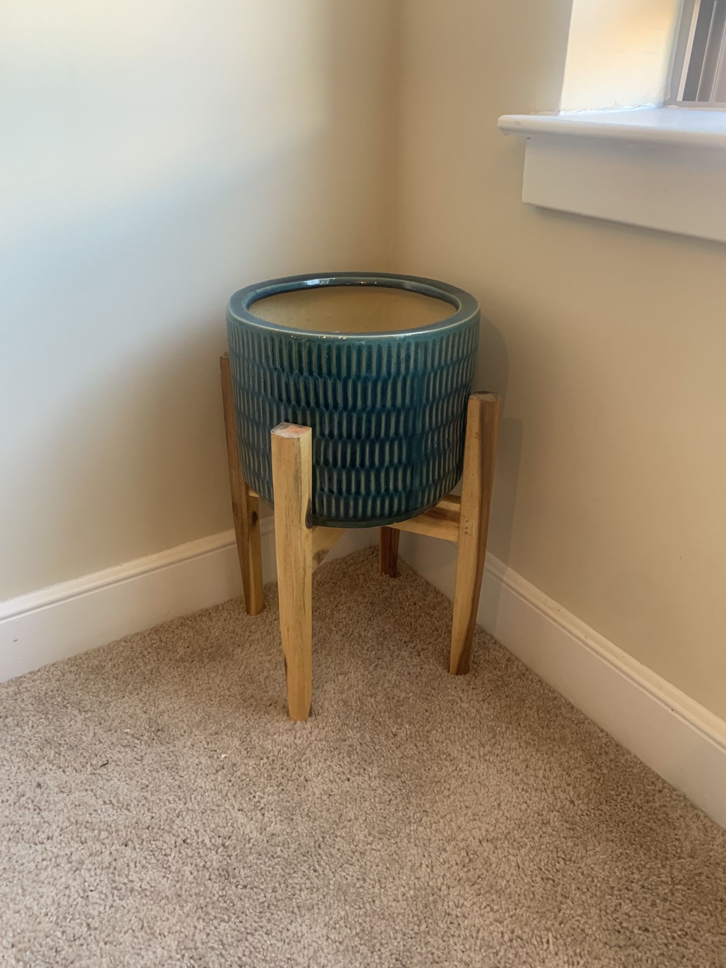 Mid Century Modern Plant Pot