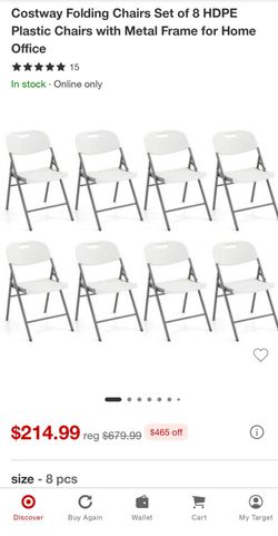 Costway Folding Chairs