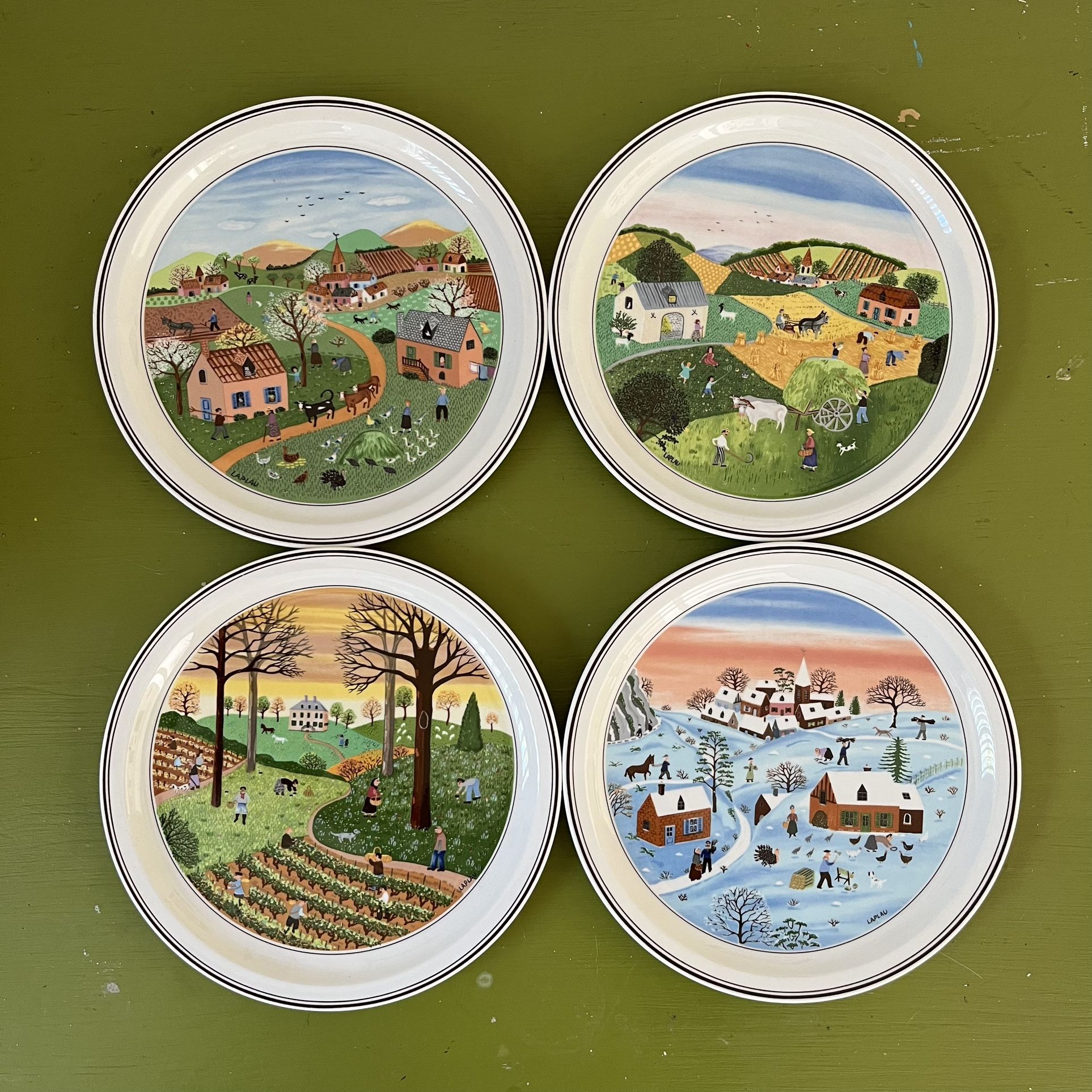 Villeroy & Boch The Four Seasons Plates
