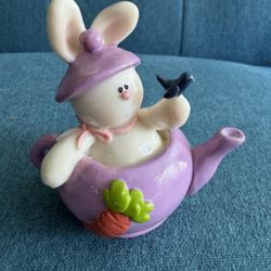 Vintage Hallmark Easter Bunny Teapot