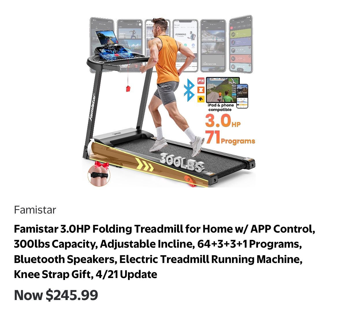 Famistar treadmill