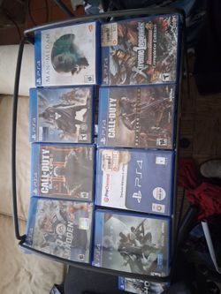 Playstation 4 games