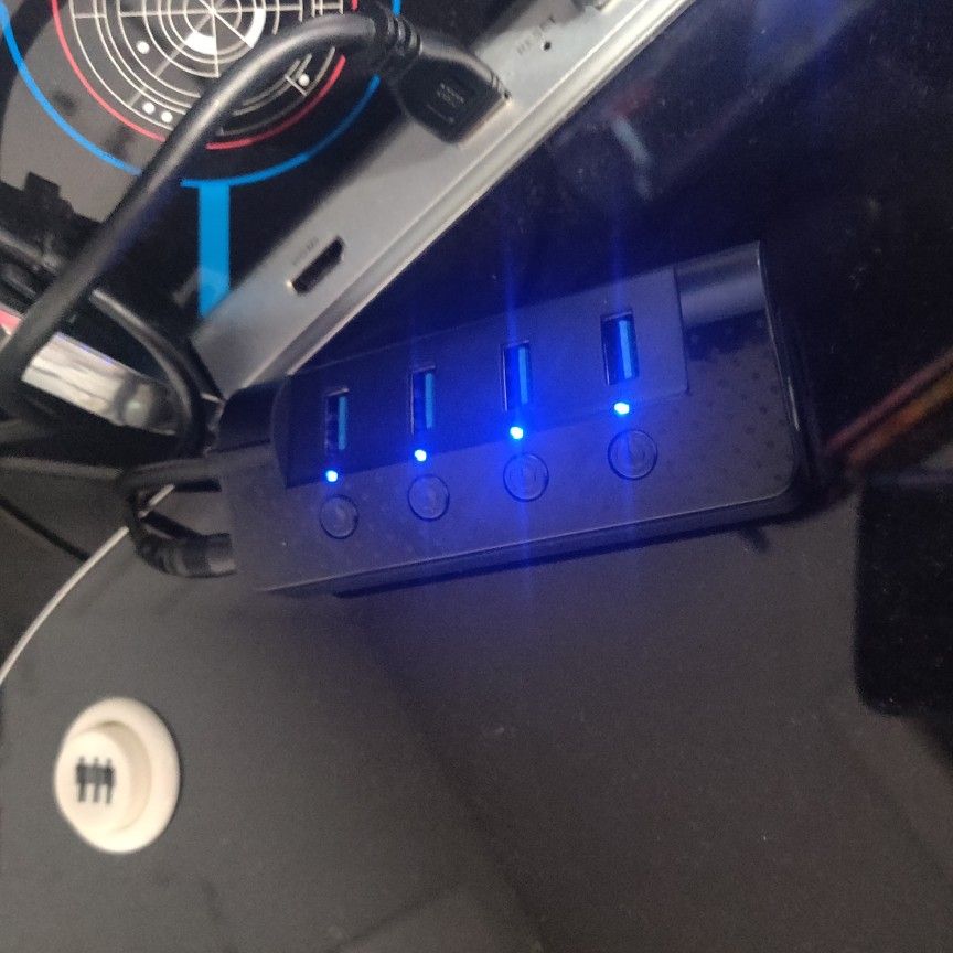 2 Ultimarc AimTrak Arcade Light Gun With Recoil & Without, 4 port USB 3