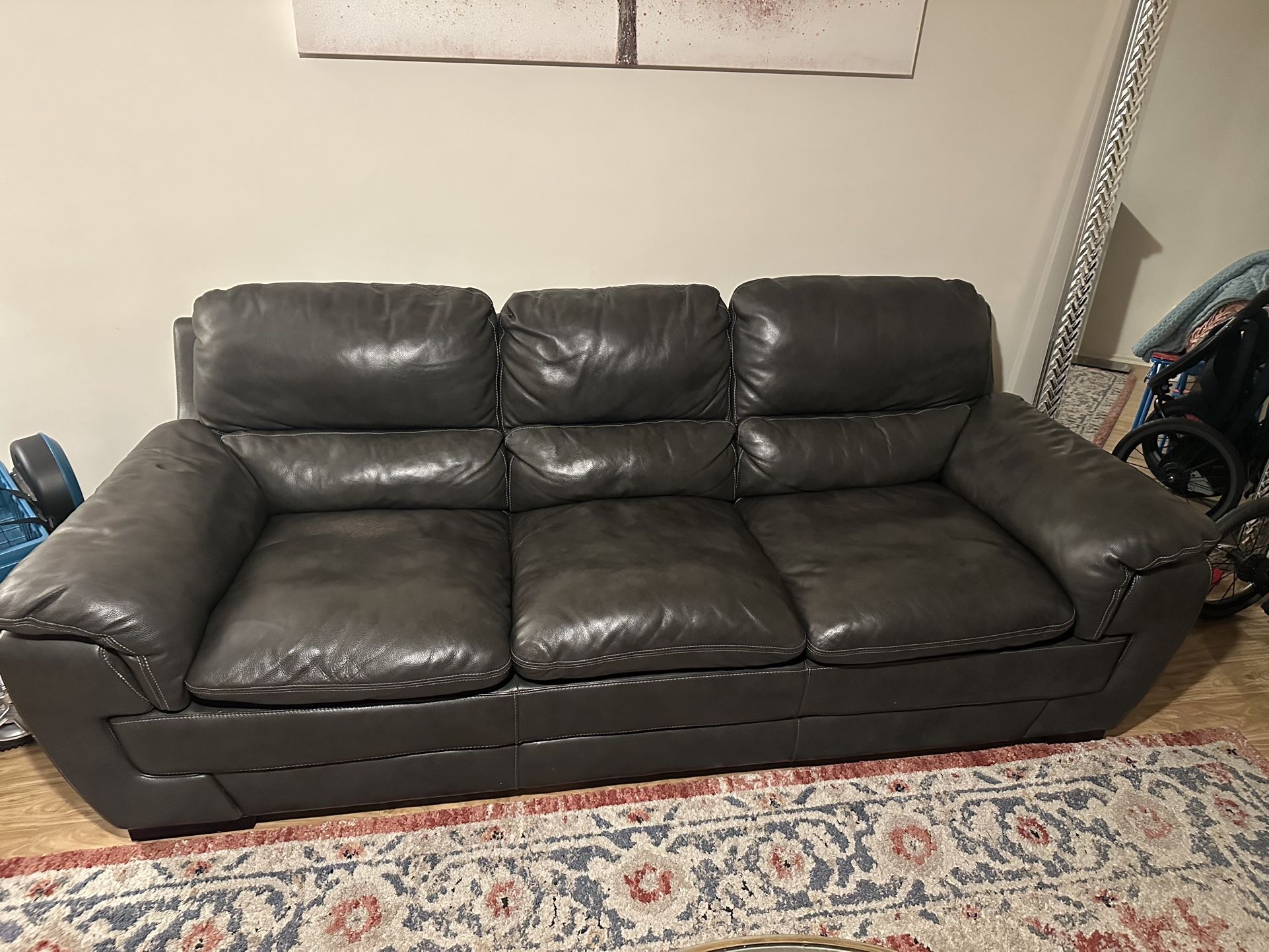 Leather Couch 150