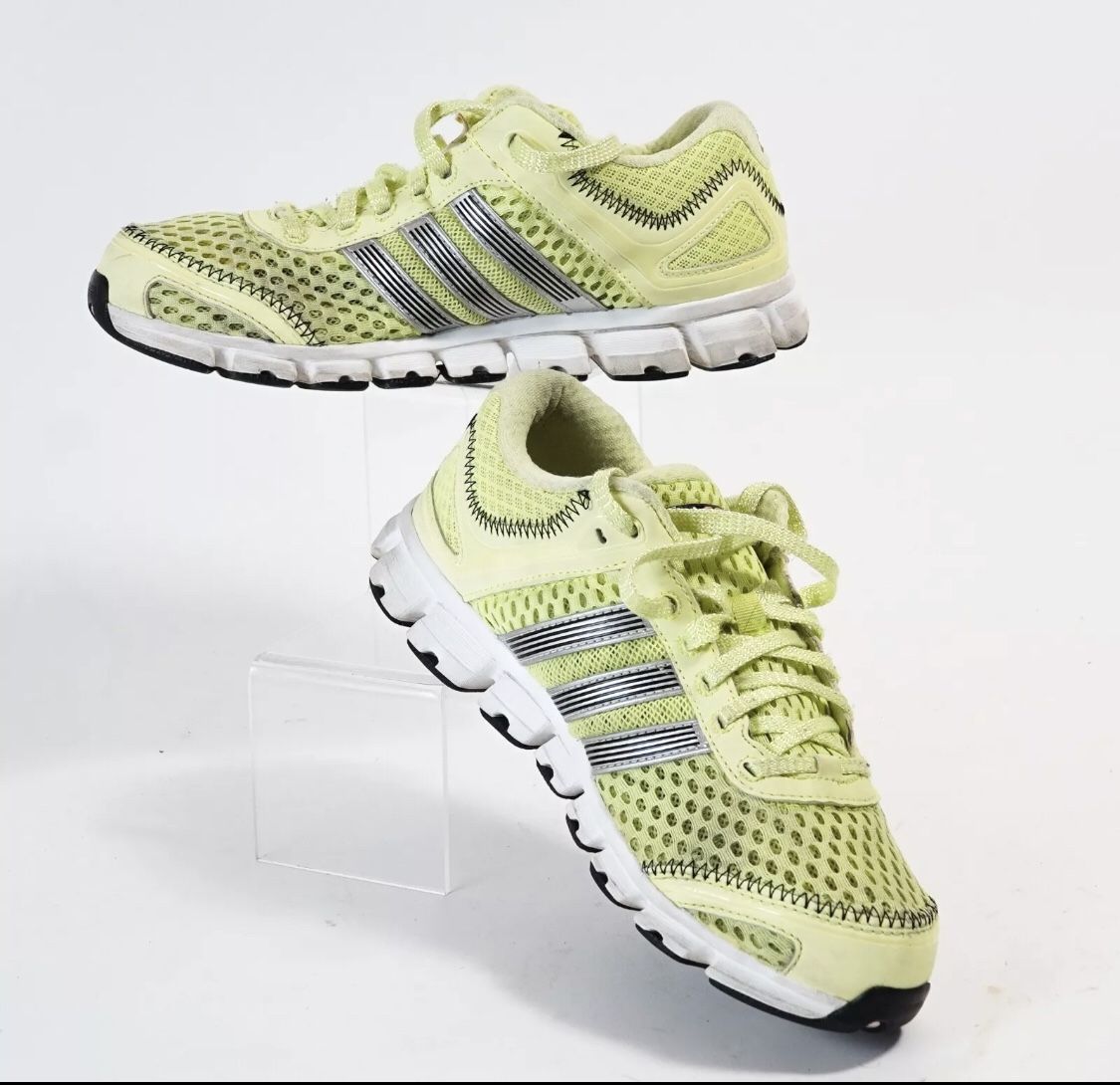 Adidas Climacool Revent Neon Green/Yellow Women's Running Shoe Size 6.5