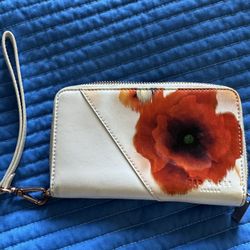 Ted Baker Naomi Playful Poppy Wristlet wallet 