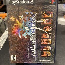 Unlimited Saga (Sony Playstation 2, PS2, 2003) - Complete, Tested & Working, Excellent Condition  