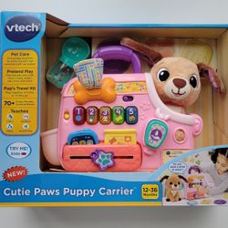 VTECH Cutie Paws Puppy Carrier 12 - 36 months Pink 