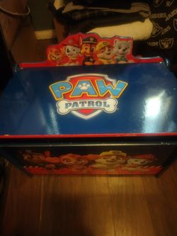 Paw Patrol Toy Box