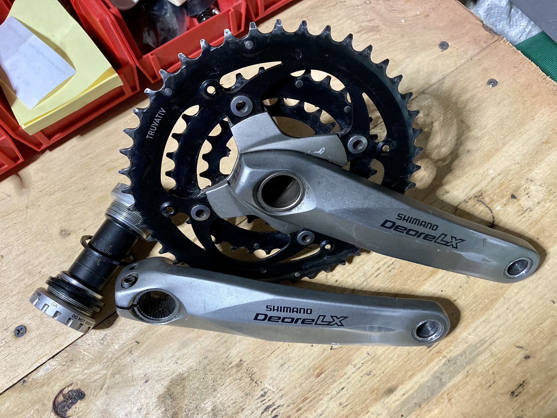Shimano Deore LX Crankset with BB