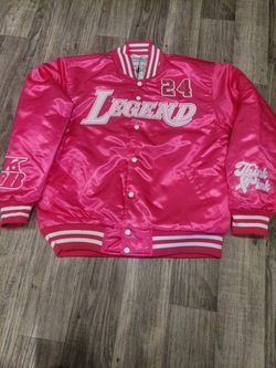 Kobe Bryant jacket pink