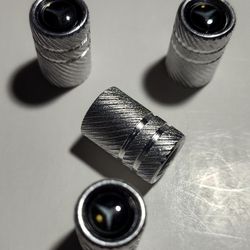 Set Of 4 New Wheel Tire Caps Air Valve Stem Cover For Mercedes Benz 