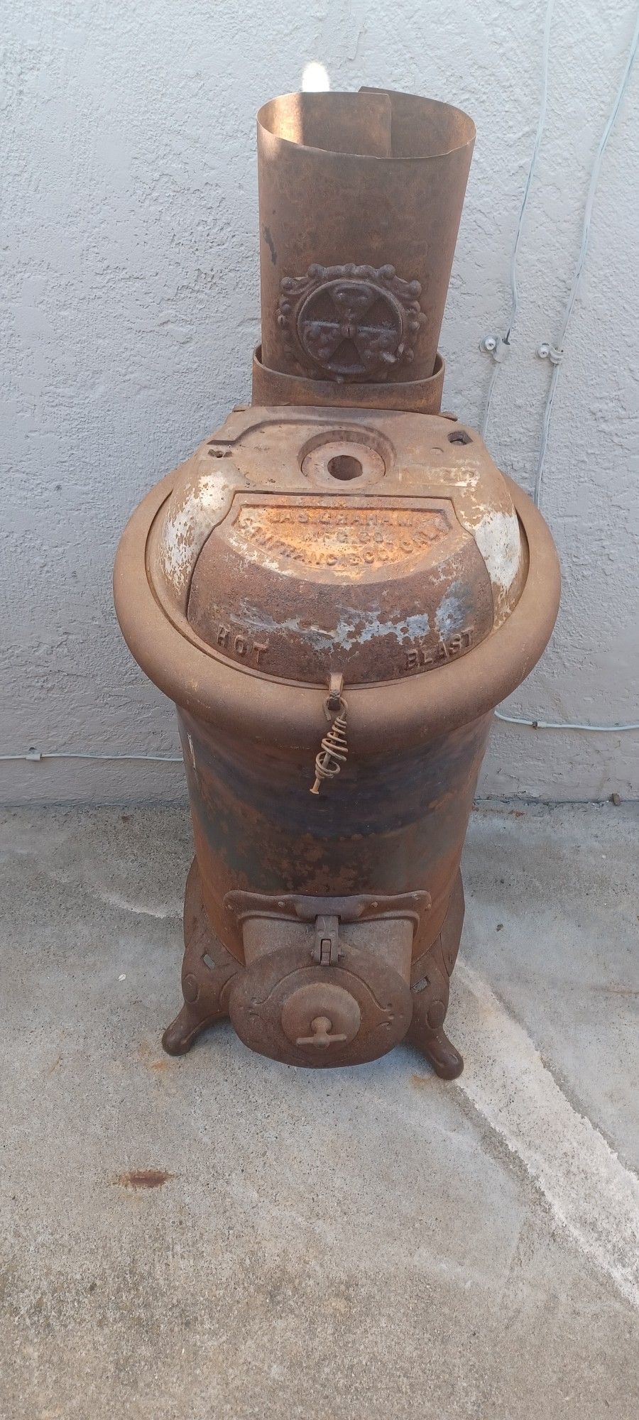 Coal Burning Stove Fire Place