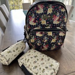 Disney Diaper Bag And Accessories 