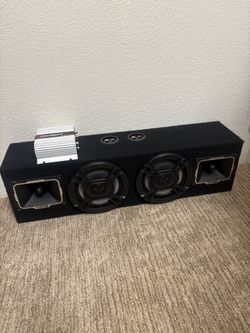 Custom Speaker Box (Rack) + Amp – Loud 🔊