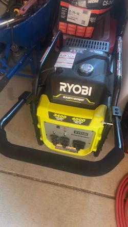 Ryobi generator 4000 starting watts