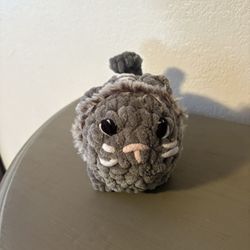Handmade Amigurumi Loaf Cat 