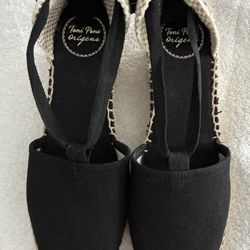 Toni Pons Origens Black Espadrilles