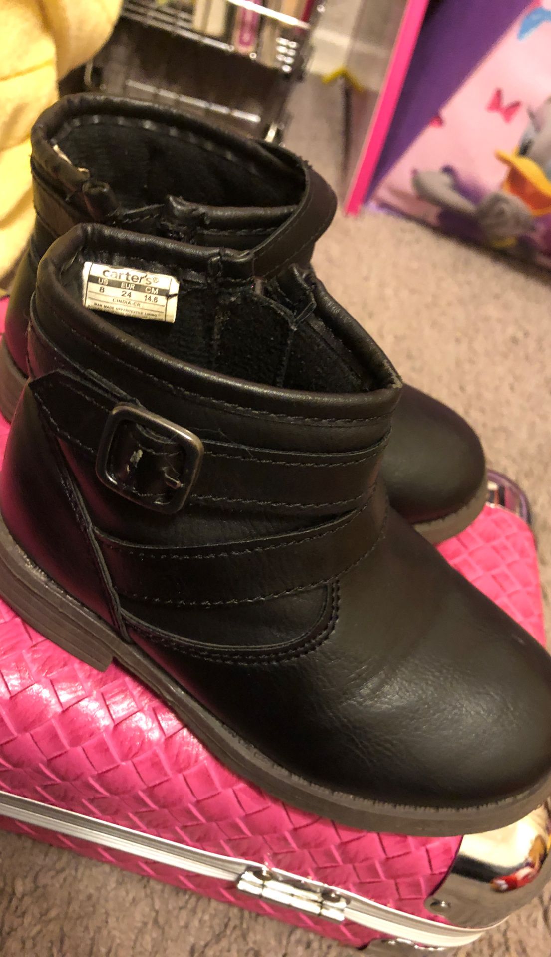 Carters boots for little girls