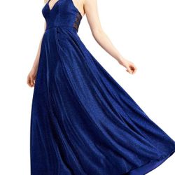 City Studios Brand new sparkly blue dress