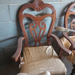 Wooden Chairs 4Of Them Different
