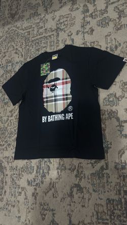 black bape tee