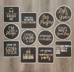 Hip Hop Photobooth Props