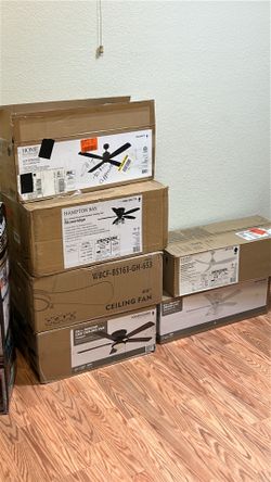 All type and colors models inches ceiling fans available and a very good price