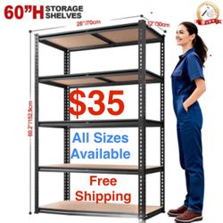 New Metal Racks Storage Shelves 