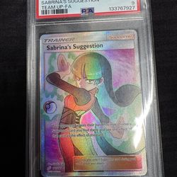 Sabrina’s Suggestion PSA 9 Trainer FA